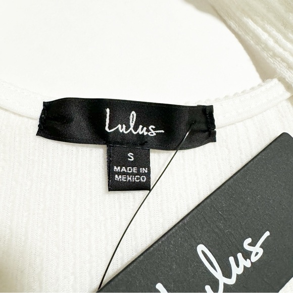 Lulus Elevated Energy Ivory Ribbed Notched Tank - Picture 10 of 13